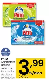 Oferta de Pato - Recambios De Discos Senalizados por 3,99€ en Eroski