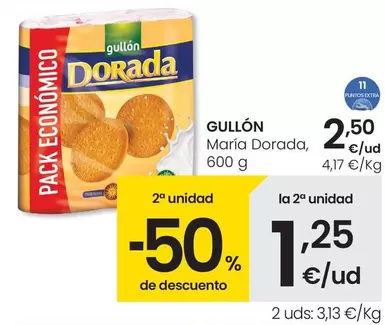 Oferta de Gullón - Maria Dorada por 2,5€ en Eroski