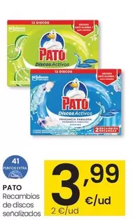 Oferta de Pato - Recambios De Discos Senalizados por 3,99€ en Eroski