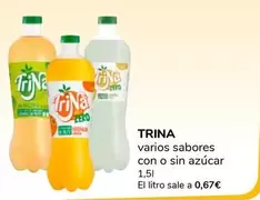 Oferta de Trina - Varios Sabores Con O Sin Azucar por 1€ en Supeco