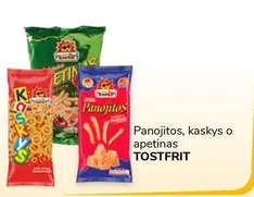 Oferta de Tosfrit - Panojitos, Kaskys O Apetinas por 1€ en Supeco