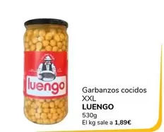 Oferta de Luengo - Garbanzos Cocidos XXL por 1€ en Supeco