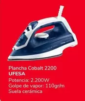 Oferta de Ufesa - Plancha Cobalt 2200 por 19,9€ en Supeco