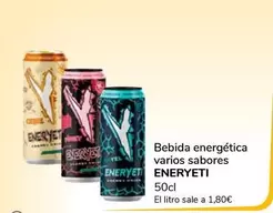 Oferta de Eneryeti - Bebida Energética Varios Sabores por 0,9€ en Supeco