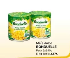 Oferta de Bonduelle - Maíz Dulce por 1€ en Supeco