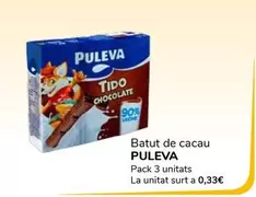 Oferta de Puleva - Batut De Cacau por 1€ en Supeco