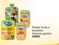 Oferta de Hero - Potets Fruita O Bossetes Diversos Gustos por 1€ en Supeco