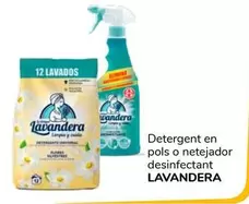 Oferta de Lavandera - Detergent En Pols O Netejador Desinfectante por 1€ en Supeco