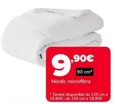 Oferta de Nordic Microfibra por 9,9€ en Supeco