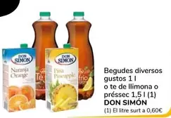 Oferta de Don Simón - Begudes Diversos Gustos por 0,9€ en Supeco