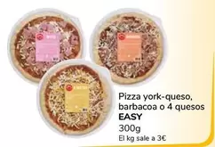 Oferta de Easy - Pizza York Queso/ Barbacoa O 4 Quesos por 0,9€ en Supeco