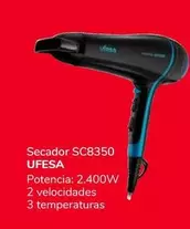 Oferta de Ufesa - Secador SC8350 por 19,9€ en Supeco