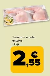 Oferta de Traseros De Pollo Enteros por 2,55€ en Supeco