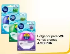 Oferta de Ambi Pur - Colgador Para Wc por 1€ en Supeco