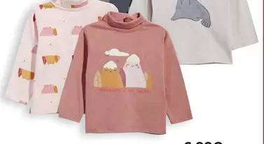 Oferta de Pack 2 Camisetas Cuello Cisne Bebé Bio por 3,99€ en Carrefour