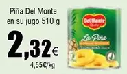 Oferta de Del Monte - Pina En Su Jugo por 2,32€ en Froiz