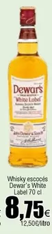 Oferta de Dewar's - Whisky Escocés por 8,75€ en Froiz