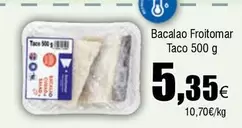 Oferta de Froitomar - Bacalao por 5,35€ en Froiz