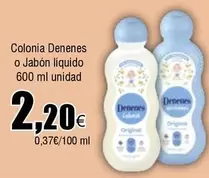 Oferta de Denenes -  O Jabón Líquido por 2,2€ en Froiz