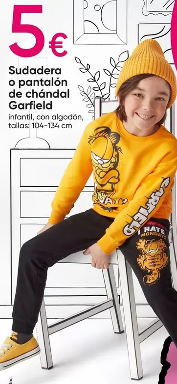 Oferta de Sudadera O Pantalon De Chándal por 5€ en Pepco