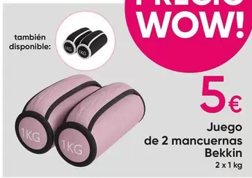 Oferta de Wow - Juego De 2 Mancuernas Bekkin en Pepco