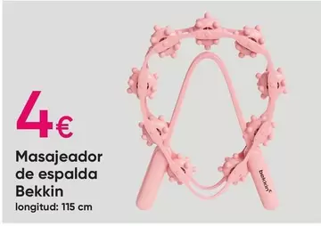 Oferta de Masajeador De Espalda por 4€ en Pepco