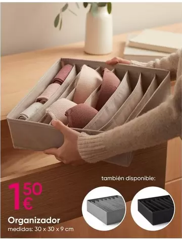 Oferta de Organizador en Pepco