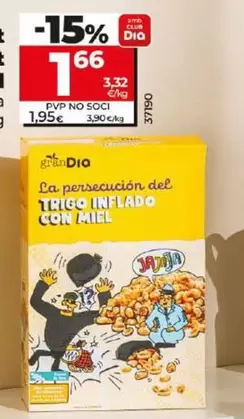 Oferta de Gran Dia - Trigo Inflado Con Miel por 1,69€ en Dia