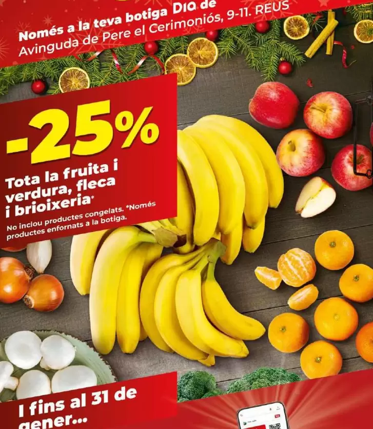 Oferta de Toda La Fruta Y Verdura, Panadería Y Bolleria en Dia