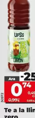 Oferta de Dia Upss - Te Al Limon Zero por 0,74€ en Dia