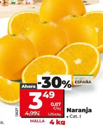 Oferta de Naranja  por 3,49€ en Dia