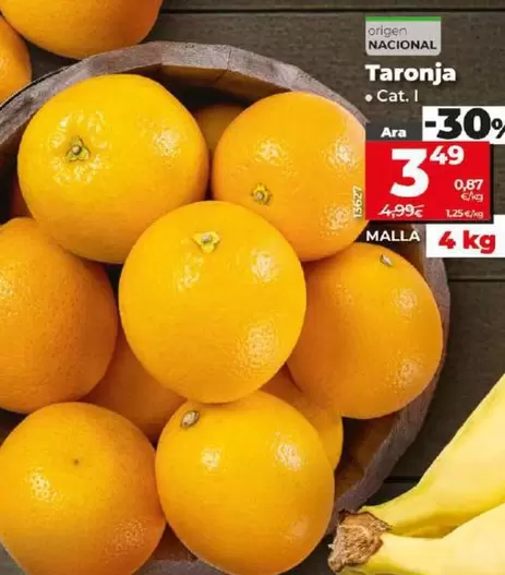 Oferta de Naranja por 3,49€ en Dia