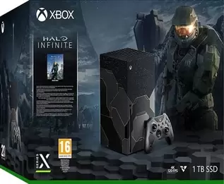 Oferta de Xbox Series X, 1TB, Halo Infinite Negro, (Sin Juegos), Caja por 383€ en CeX