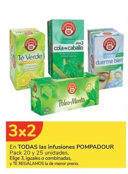 Oferta de Pompadour - En Todas Las Infusiones en Carrefour Express