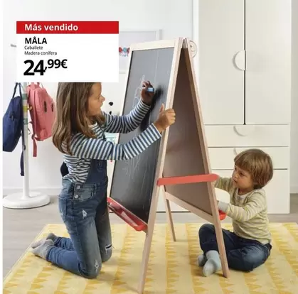 Oferta de Mala - Caballete Madera Conifera por 24,99€ en IKEA