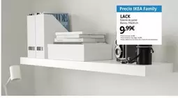 Oferta de Lack - Estante De Pared Blanco, 110x26 Cm por 9,99€ en IKEA