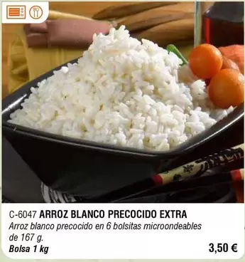 Oferta de Blanco - Arroz  Precocido Extra por 3,5€ en Abordo