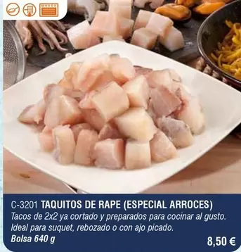 Oferta de Taquitos De Rape  por 8,5€ en Abordo