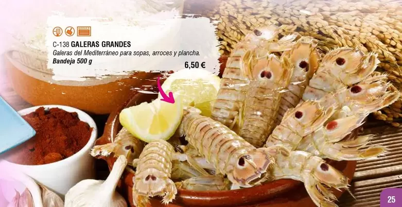 Oferta de Galetas Grandes por 6,5€ en Abordo