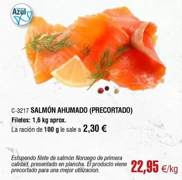 Oferta de Salmón Ahumado por 22,95€ en Abordo