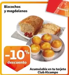 Oferta de Alcampo - Bizcochos Y Magdalenas en Alcampo