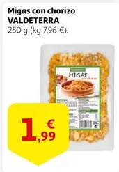 Oferta de Migas Con Chorizo por 1,99€ en Alcampo