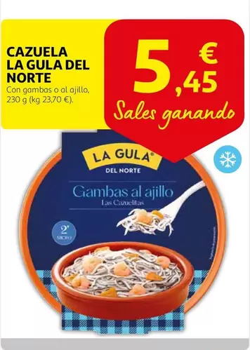 Oferta de La Gula del Norte - Cazuela por 5,45€ en Alcampo