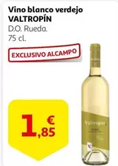 Oferta de Blanco - Vino  Verdejo por 1,85€ en Alcampo