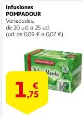 Oferta de Pompadour - Infusiones por 1,75€ en Alcampo