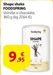 Oferta de Foodspring - Shape Shake por 9,95€ en Alcampo