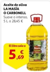 Oferta de Carbonell - Aceite De Oliva por 5,69€ en Alcampo