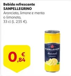 Oferta de San Pellegrino - Bebida Refrescante por 0,84€ en Alcampo