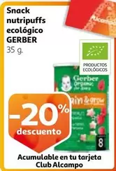 Oferta de Snack -  Nutripuffs Ecológico en Alcampo