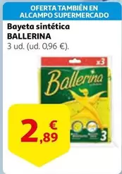 Oferta de Ballerina - Bayeta Sintética por 2,89€ en Alcampo